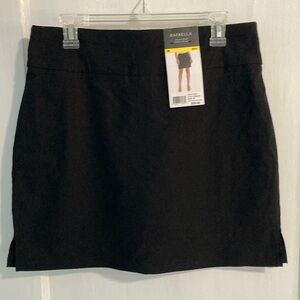 New With Tag Rafaella Black Skort Size M